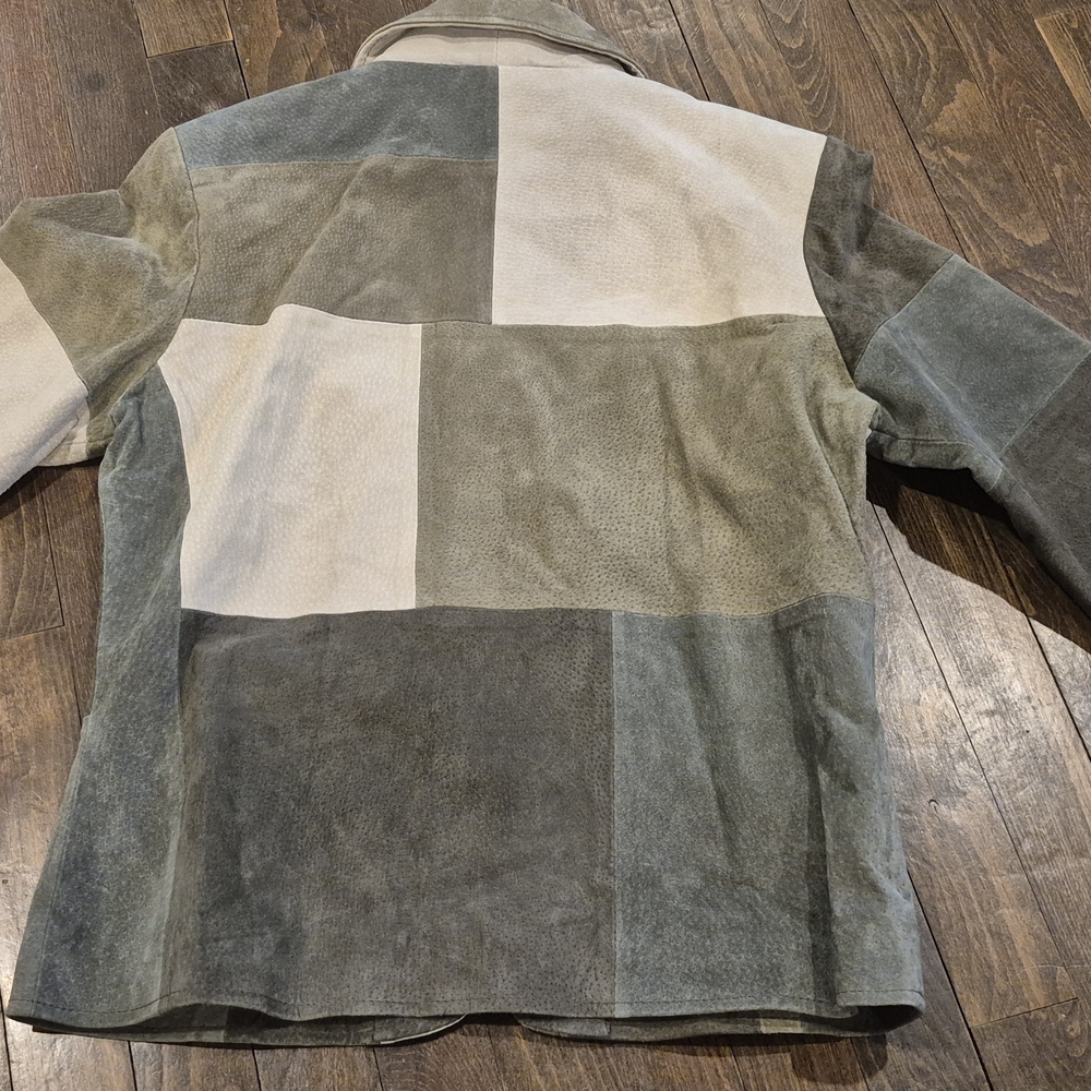 Vintage Multiples Patchwork Suede Jacket - image 2
